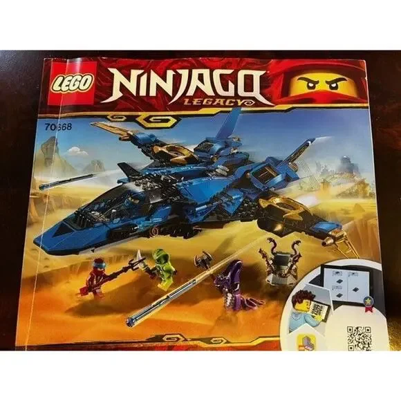 LEGO 70668 NINJAGO Instruction Manual ONLY Jay's Storm Fighter