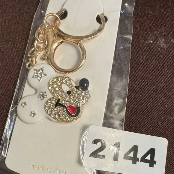 2144 Micky Mouse Key Ring, Bag Charm