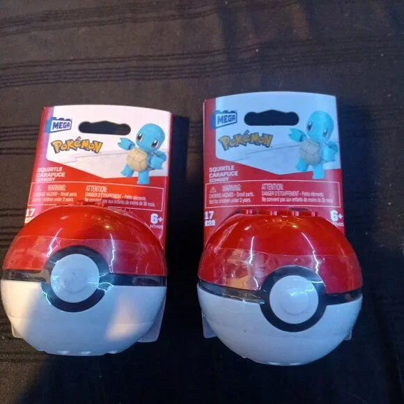 2 pokemon - squirtles new in box never opened