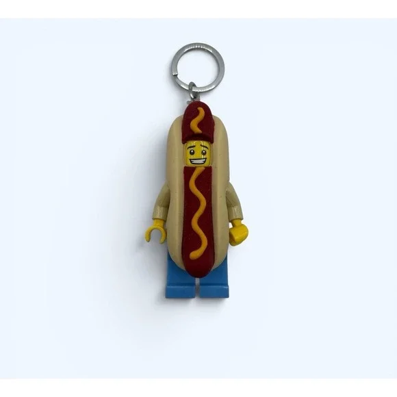LEGO Iconic Keychain LED Lite Hot Dog Man 3