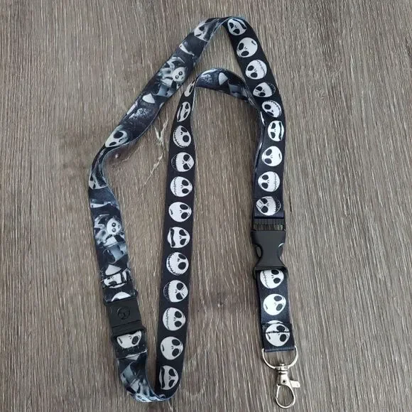 Disney The Nightmare Before Christmas Jack Head Lanyard
