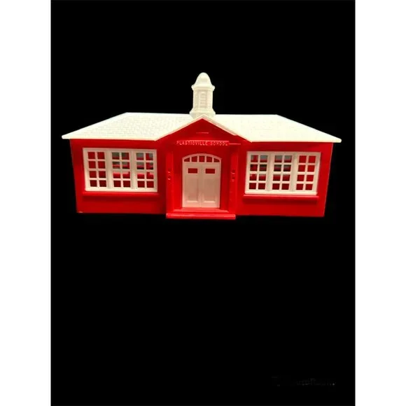 Plasticville, USA Schoolhouse