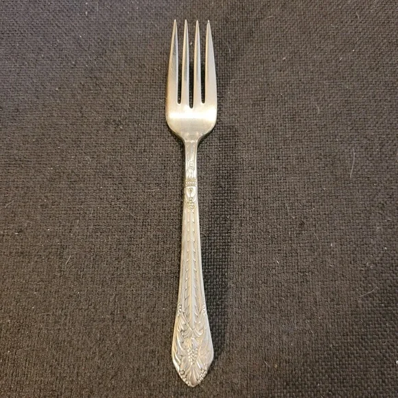 1847 Rogers Brothers Marquis Pattern Silver‎ Plated Salad Fork Free Shipping