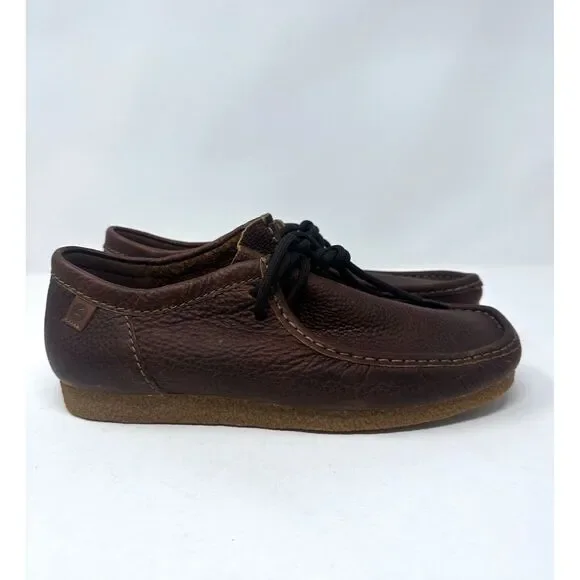 Clarks  size 10.5 Originals Shacre II Run Tan Tumbled Leather 26159431 NEW