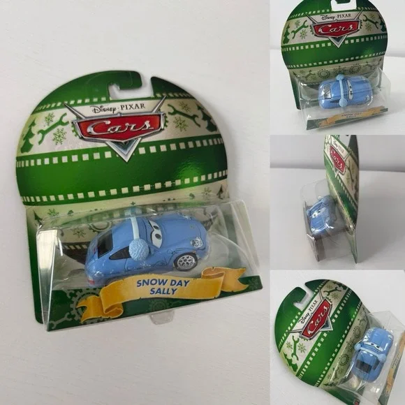 Disney Pixar Cars - SNOW DAY‎ SALLY CHRISTMAS HOLIDAY 2016 - 1:55 Diecast
