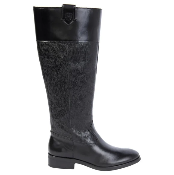 VINCE CAMUTO Selpisa 2 Tall Leather Wide Calf Boots