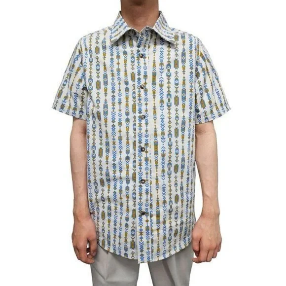 The North Face Aztec Print Buttondown Size Medium