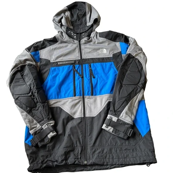 The North Face Steep Tech Jacket Mens XL Black  Gray Vintage Ski Streetwear Rare