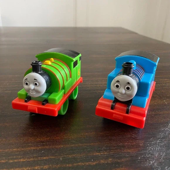 Thomas & Friends Plastic Push Along Train Toys Thomas Percy Toy Set Mattel 2011‎