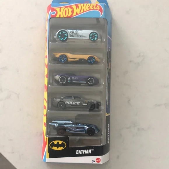 Batman Themed Toy Car Set - Multicolor 5pack