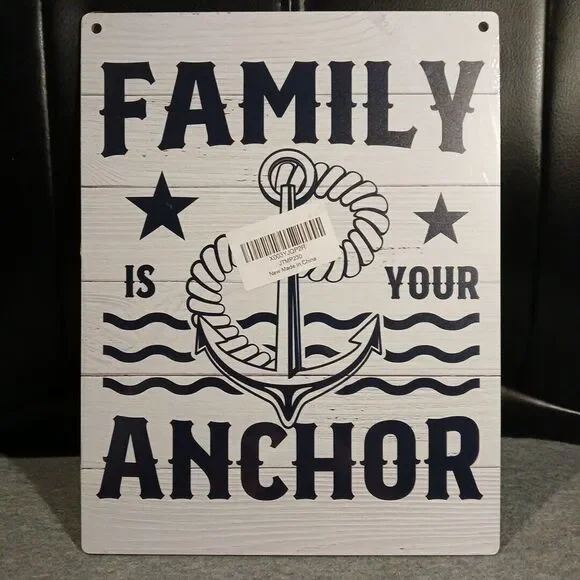 Family‎ Is Your Anchor Sign Pressboard With Hanger 8