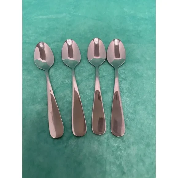 Four‎ World Stainless Steel Demitasse Spoons 423 World.
