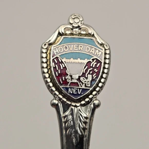 Nevada‎ Hoover Dam Souvenir Spoon Vintage Travel Aesthetic