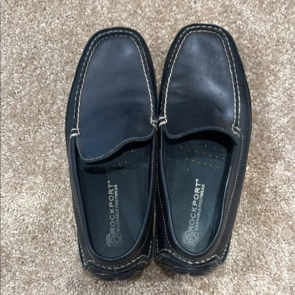 Rockport Men's Black Loafers