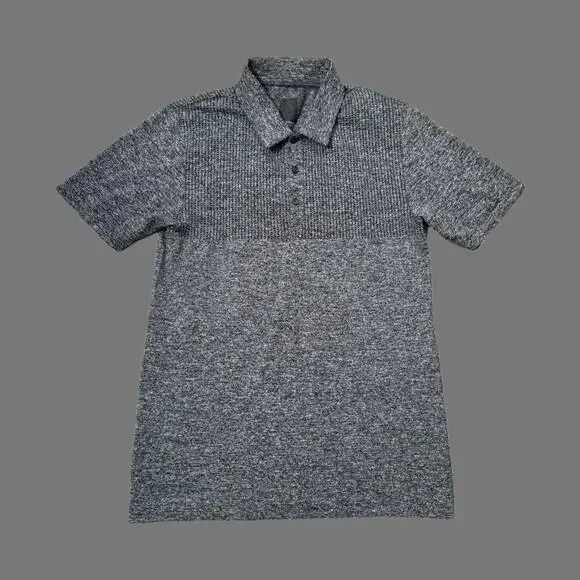 The North Face SS Engine Polo Gray Mens Small EUC CH5K