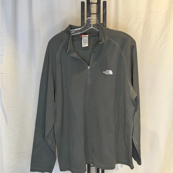 The North Face Men's Zip Up Sweater -‎ Dark Gray