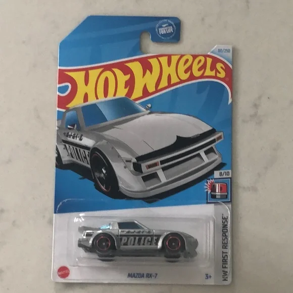 Mazda RX-7 Police Car Toy