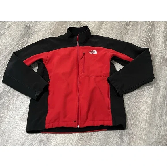 Men's‎ Vintage The North Face Red Black Color Block Hyvent Jacket Sz M