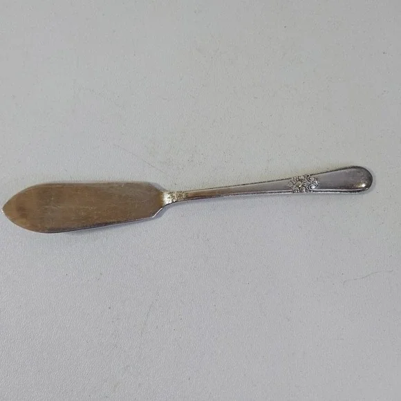 Adoration by 1847 Rogers Bros. IS 1930 Butter Knife Silverware flatware‎