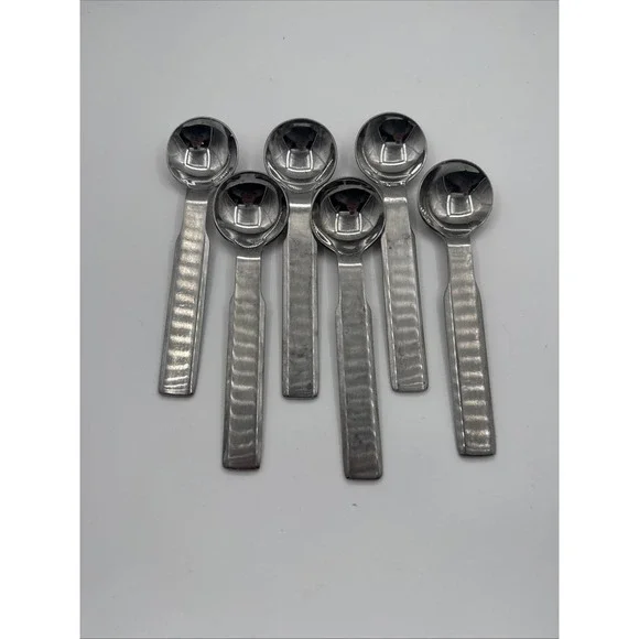Stanley Robert's Oblique Soup Spoons Set Of‎ 6