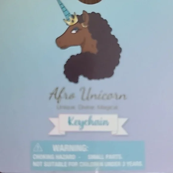 Unicorn keychain