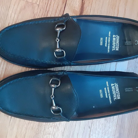 Johnston And Murphy Leather Loafers