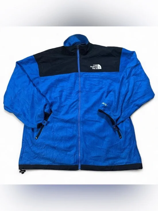The North Face Men’s Vintage Blue Gore-Tex Windbreaker Jacket Size XXL‎