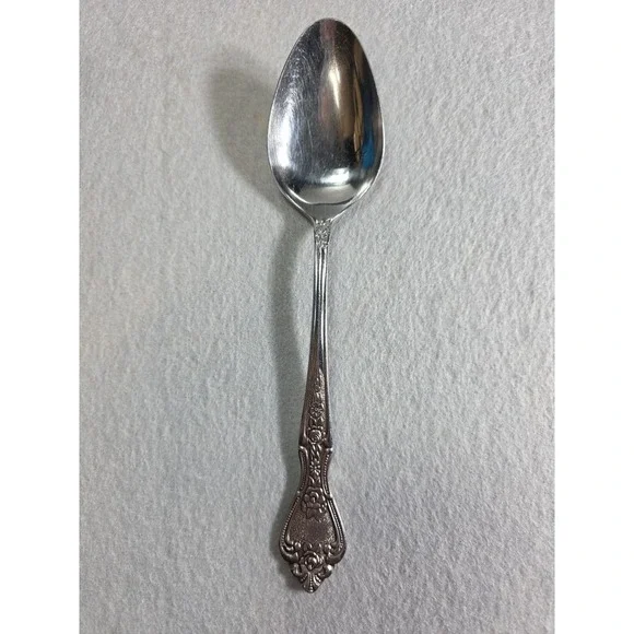 1 NORMANDY Serving Spoon Stainless Flatware Japan- 8 1/8