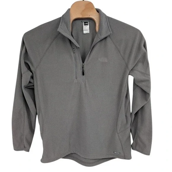 The North Face VaporWick 1/4 Zip‎ Pullover Gray Long Sleeve Men's Size XL