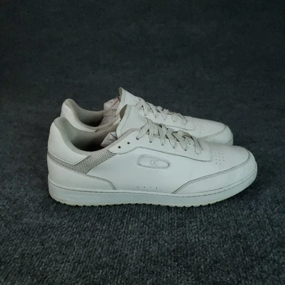 Oliver Cabell Shoes Mens Size 10‎ White Leather Low Top Casual Comfort Sneakers