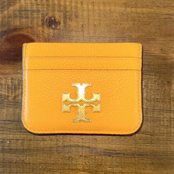Tory Burch Orange Card Holder