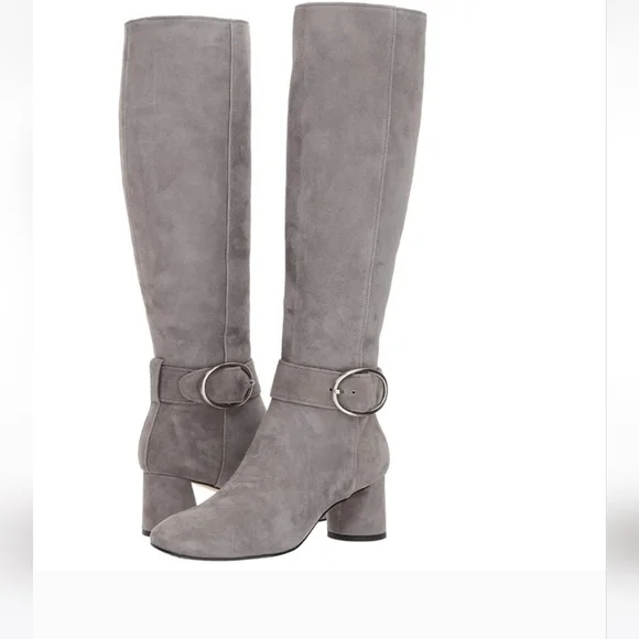 Donald J. Pliner Gray Over‎ the Knee Boots