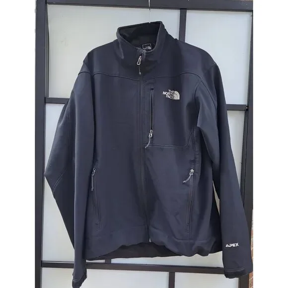 The North Face Men's Black AL5C Apex Bionic Soft Shell Jacket Size M
