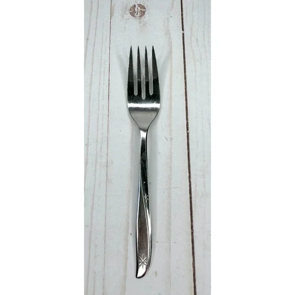 Oneida Community Stainless Twin Star Patter 1 Salad Fork
