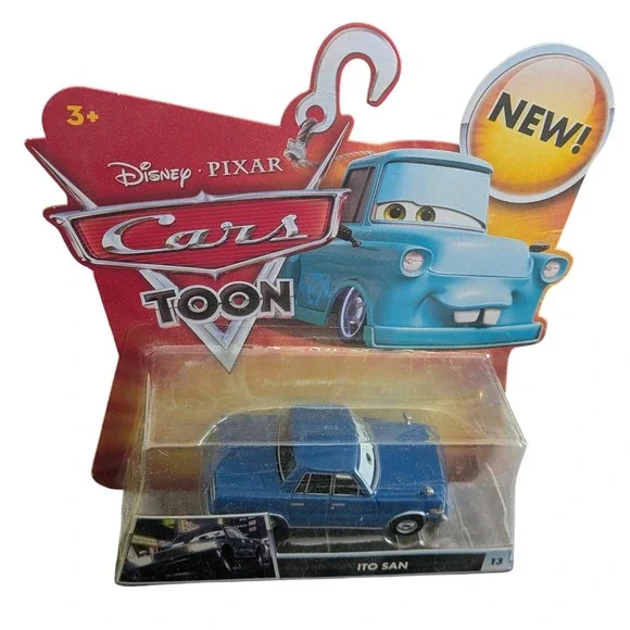 Disney Pixar Cars Toon‎ Tokyo Mater Ito San Die-Cast Car Mattel 2009 New P7236
