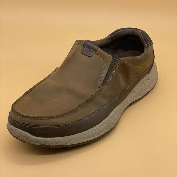 Skechers Bursen 64847 Memory Foam Men’s US 11.5 Dark Brown Relaxed Air Cooled