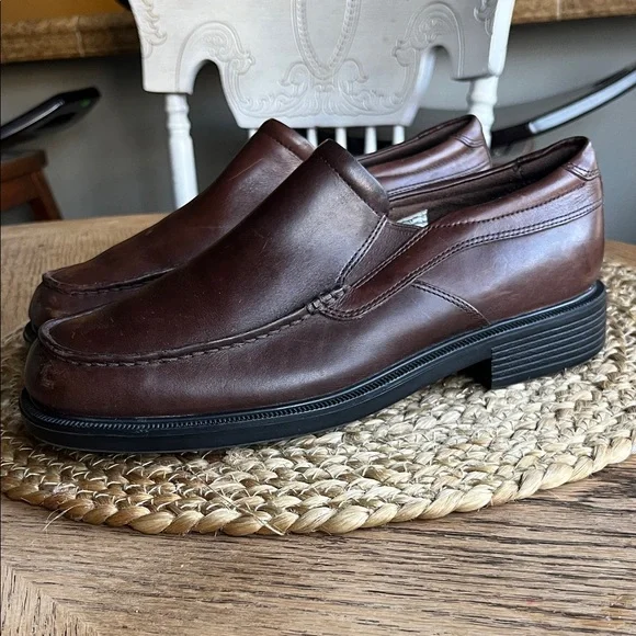 Rockport Classic Brown Leather Men's Loafers size 7M