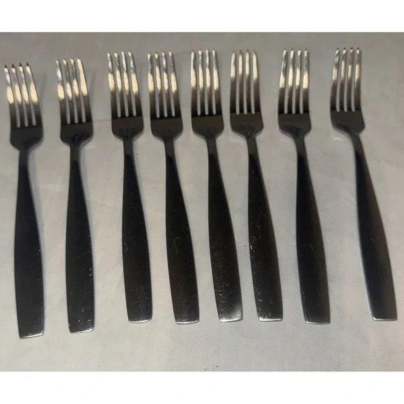 Oneida Cannon Dinner Forks Stainless Steel -8‎