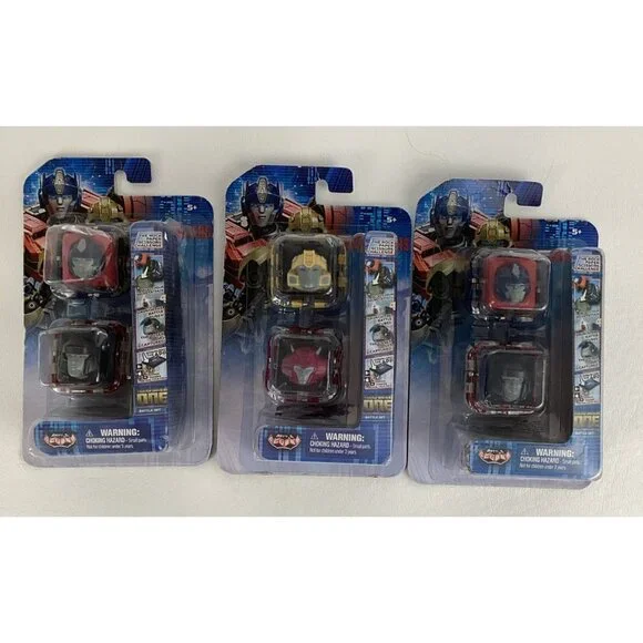 Transformers Battle Cubes Optimus Prime Megatron Bumblebee Elita 2024 Hasbro