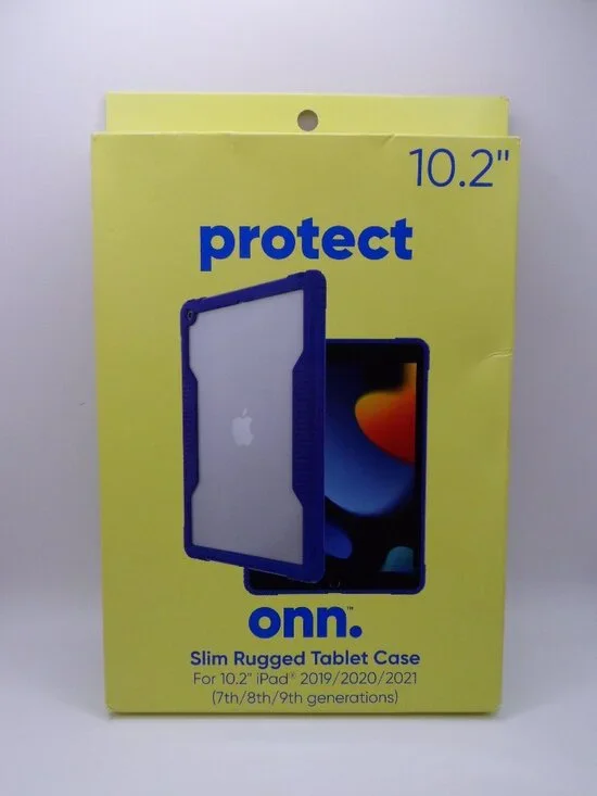 Onn Slim Rugged Tablet Case 10.2