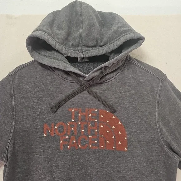 The North Face Men's Small Gray Half Dome Tent‎ Graphic Pullover Hoodie Camping