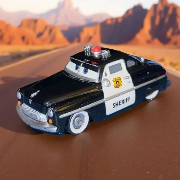 Disney Cars Radiator Springs Classic Sheriff Toy Diecast Car A17