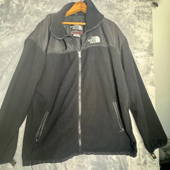 The North Face Summit Series Windstopper Fleece Jacket Mens XXL Black Full Zip