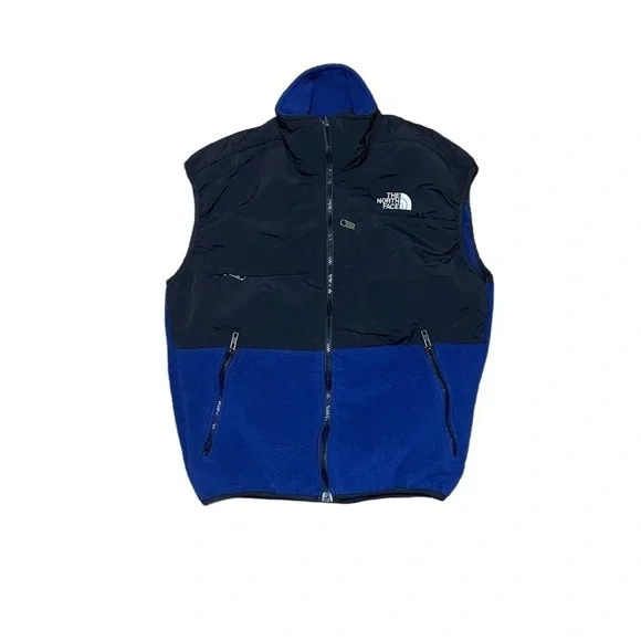 The North Face Black and Blue Vest