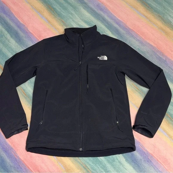 The North Face Apex Bionic WindWall Jacket Men's Black Full Zip Size S