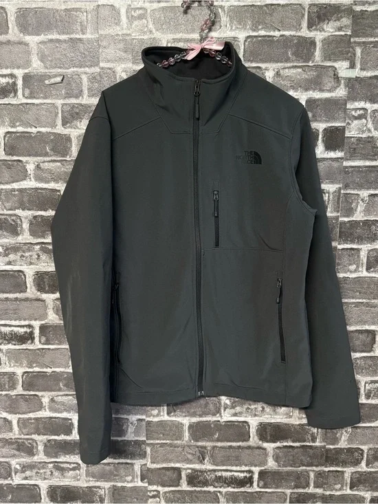The North Face windwall jacket gray coat