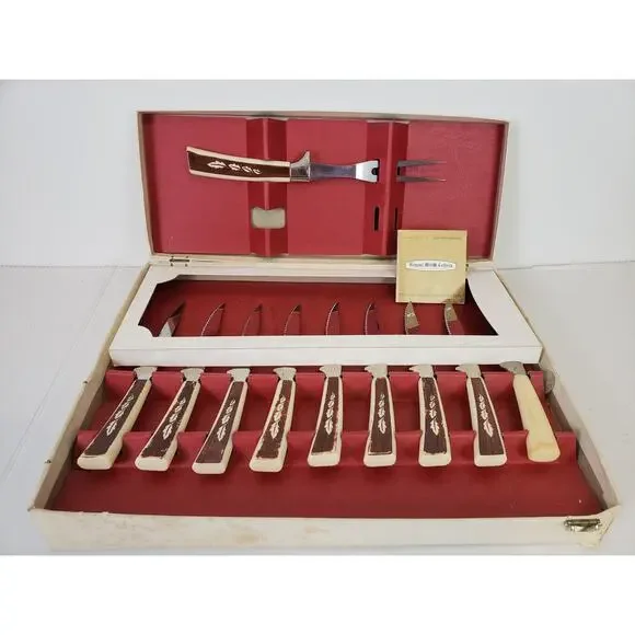 Vintage Sheffield England Regent Cutlery Set Stainless Steel 16 Pcs
