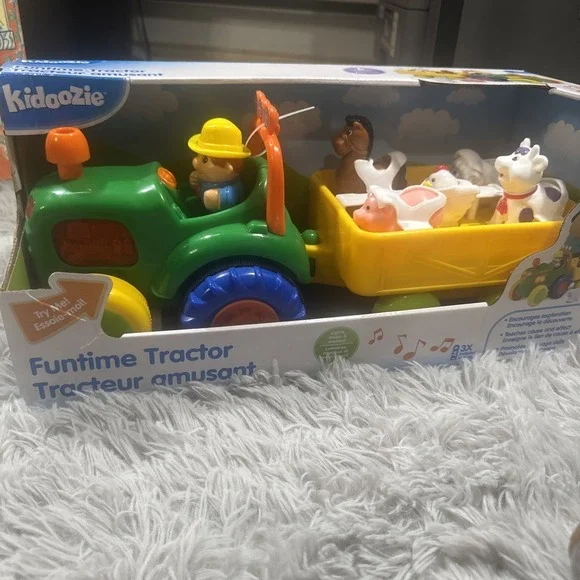 Kidoozie Funtime Tractor For ages 1+ New in Box