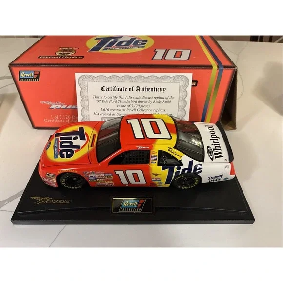 1999 Ricky Rudd #10 Tide Whirlpool Ford Taurus 1/24 Action Nascar Diecast