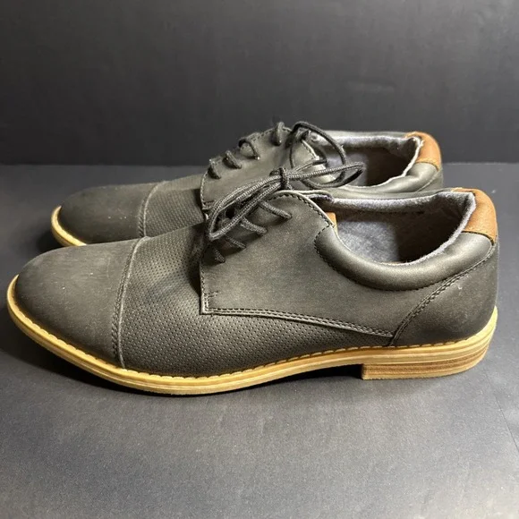 Goodfellow & Co. Black Casual Jarmarcus Lace Up Loafer Shoes Sz 11